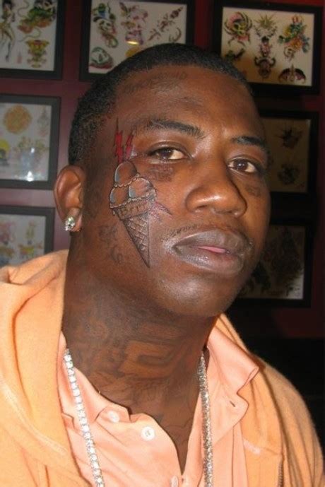 gucci face tattoo ice cream|Gucci mane ice cream face.